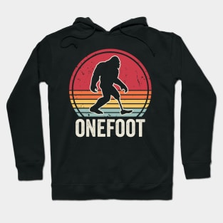 Funny Amputee Humor Onefoot Bigfoot Hoodie